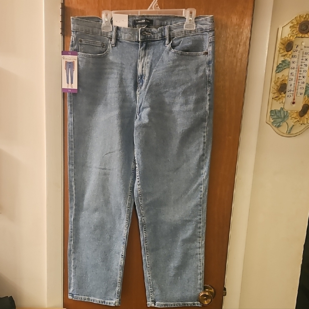 Calvin Klein Jeans Mid Blue Straight Leg